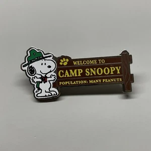 Knotts Berry Farm Pin WELCOME CAMP SNOOPY VERY RARE LIMITED EDITION DISCONTINUED - Bild 1 von 5