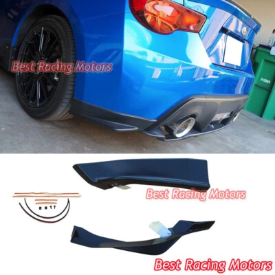 For 2012-2021 Subaru BRZ / 2012-2016 Scion FR-S STi tS Style Rear Aprons (ABS) - Image 1 of 2