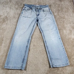 LEVI'S 505 Jeans Youth Boys 18 Reg 29x25 Straight Leg #56 - Picture 1 of 11