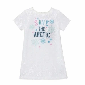 NWT Nordstrom Peek Allover Sequins Dress X The Nature Conservancy 8 Retail $78 - Picture 1 of 12