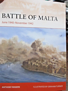 Battle of Malta June 1940–November 1942 WW2 New Book Osprey Australian Stock