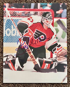 Ron Hextall Philadelphia Flyers Signed 8 X 10 Photo