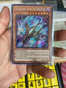 Yugioh Unchained Soul of Disaster CHIM-DE010 Secret Rare NM - Bild 1 von 2