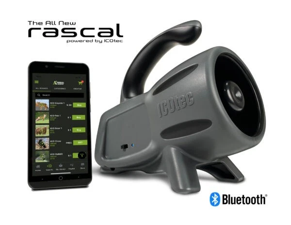 ICOtec Rascal Bluetooth Game Call 100 Yard Range Predator Call Electronic - Image 1 of 4