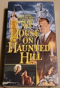NEW House on Haunted Hill (VHS, 1990) Vincent Price Horror Goodtimes SEALED - Foto 1 di 6