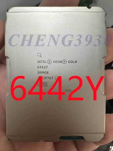 Intel Xeon Gold 6442Y 24C 48 Threads 2.60GHz 225W 4800MT/s cache CPU ...