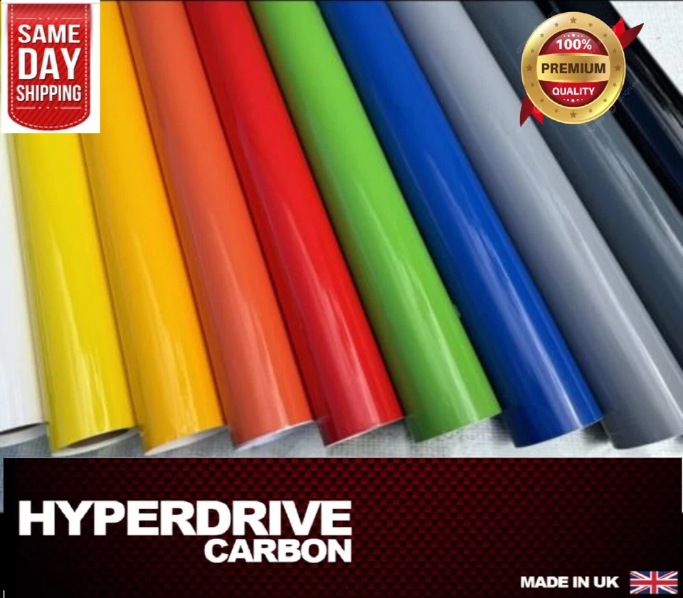 Envoltura de vinilo para automóvil brillante y mate sin burbujas liberación de aire calidad premium Reino Unido Foto 1 de 4