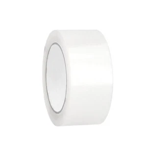 White Packing Tape with Dispenser 1.88 Inch x 110 Yards 2 Mil 12 Rolls - Picture 1 of 4