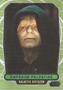 2012 Topps Star Wars Galactic Files Card #161 Emperor Palpatine
