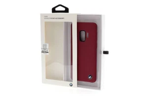 BMW Coque silicone pour Samsung Galaxy S9 - Rouge - Imagen 1 de 2