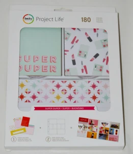 BN Sealed Project life Super Duper edition 180 pces (2) journalling cards - Picture 1 of 2