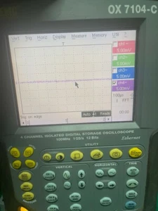 AEMC Oscilloscope 4 Isolated Channel OX 7104-C - Picture 1 of 11