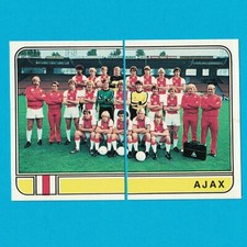 AJAX - PANINI VOETBAL 82 STICKER - TEAM AJAX - ROOKIE TEAM RIJKAARD - ULTRA RARE