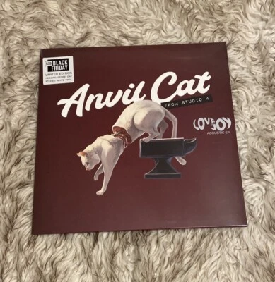 ANVIL CAT FROM STUDIO 4 LOVEJOY Etched White Vinyl LP RSD Black Friday LE/3500 - Image 1 of 4