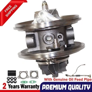 Upgrade Billet Turbo Cartridge+Oil Feed Pipe For Holden Rodeo 4JJ1 3.0L - Picture 1 of 16