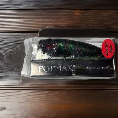 Megabass Popmax Midnight Emerald Orochi Sp-c caixa danificada cor limitada - Imagem 1 de 4