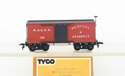 HO Scale Tyco Mantua 1860 Western & Atlantic Old Time Box Car - Image 1 of 4