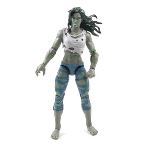 Marvel Legends She Hulk 6" Figure Fantastic 4 Super Skrull BAF Wave Hasbro - Picture 1 of 6