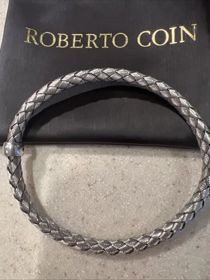 Pulsera Roberto Coin Primavera Plata de Ley Foto 1 de 4