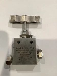 FITOK 20NSS-FH9-1-WO 20000psig High Pressure Valve 20k - Imagen 1 de 7