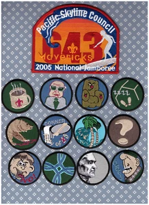 National Jamboree 2005 - Pacific Skyline Council -Mint- Troop 643 + Patrol Med - Picture 1 of 1