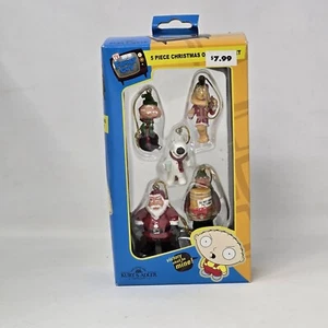 Kurt S. Adler Family Guy 5 Piece Christmas Ornament Set Santa New 2011 - Picture 1 of 13