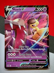 Mawile V 070/195 Holo Pokémon Tempesta Argento Ultra Rara CONFEZIONE FRESCA - Foto 1 di 2