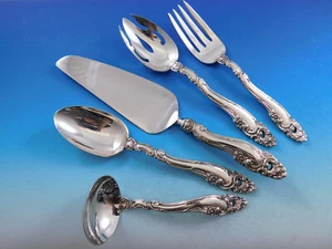 Decor by Gorham Sterling Silver Essential Serving Set Large 5-pieces - Picture 1 of 3