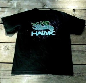 Tony Hawk T Black Size 7 100% cotton T Shirt  Young Child  Blue Green - Picture 1 of 1