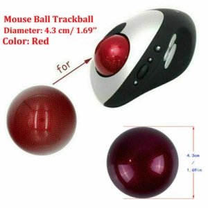 Mouse Ball Trackball Replace for Logitech Cordless Optical Trackman T-RB22 NEW - Picture 1 of 6