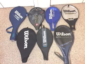 Wilson Bag Case Cover for Tennis Racquet Racket Bags Cases Covers Protect Frame - Picture 1 of 12