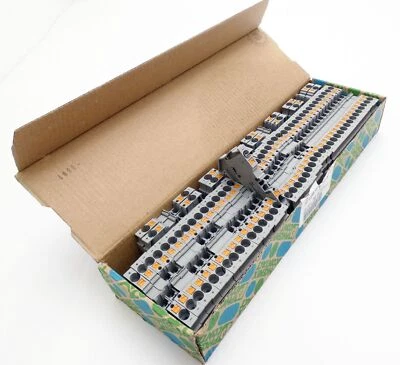 50x Phoenix Contact PT 4-DIO 1N 5408/L-R Abrazadera de fila de componentes -sin usar/embalaje original- Foto 1 de 4