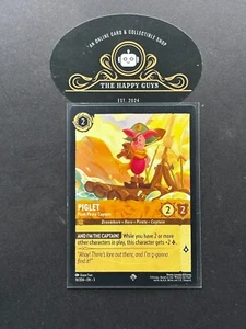 Lorcana Piglet - Pooh Pirate Captain 16/204 Into the Inklands Regular - Picture 1 of 2