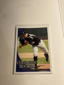 2010 Topps - #565 Franklin Morales Colorado Rockies - Picture 1 of 2