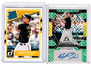 2017 PRIZM"ADAM FRAZIER"SSSP'green power xfractorAUTO 10/20"orioles"