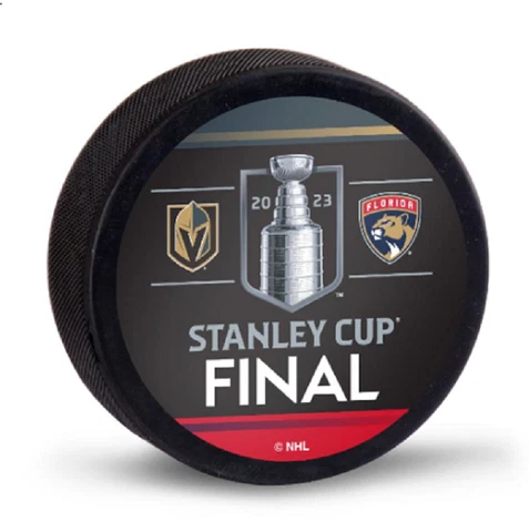 2023 VEGAS GOLDEN KNIGHTS vs FLORIDA PANTHERS STANLEY CUP PLAYOFFS PUCK #win#A4L Cover