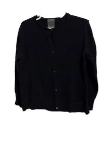 Zara Girls Knit Wear Black Cardigan Size 7 - Picture 1 of 4
