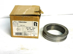 LOT OF 50 PABSCHEIBEN SHIM RINGS DIN 988 STAHL 65 X 85 X 0,5 00988.000.6585.050 - Picture 1 of 4