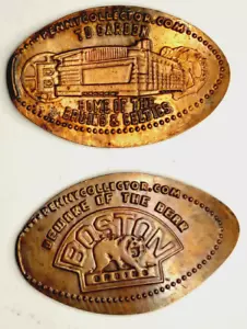 TD GARDEN Pressed Penny ~ HOME OF THE BRUINS & CELTICS / BEWARE OF THE BEAR - Picture 1 of 1
