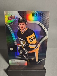 2021-2022 Upper Deck Allure Jake Guentzel Black Rainbow. Pittsburgh Penguins #78