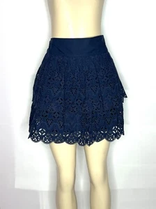 GONNA A STRATI CON OCCHIELLI BLU NAVY REPUBBLICA BANANA TAGLIA 14 - Foto 1 di 3
