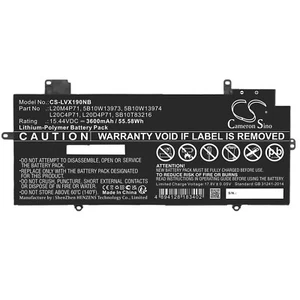 Batterie 3600mAh type L20L4P71 L20M4P71 L20D4P71 pour ThinkPad X1 Carbon Gen 10 - Picture 1 of 5