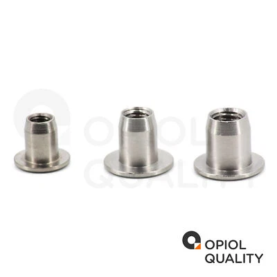 Hülsenmuttern Flachkopf Innensechskant Edelstahl A4 Hülsenmutter Schraubhülsen - Bild 1 von 4