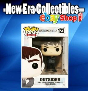 Pop Games Dishonored 123 Outsider Vinyl Figure Funko 2016 Bethesda Softworks - Picture 1 of 5