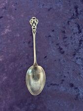 Sterling Souvenir Spoon Statue Of Liberty NYC Delicate Victorian Demitasse!