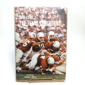 SIGNIERT von James Street Here Come the Texas Longhorns 1893-1970 Lou Maysel - Bild 1 von 8