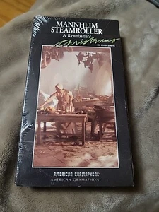 MANNHEIM STEAMROLLER A Renaissance Christmas CHIP DAVIS 1995 SEALED VHS - Picture 1 of 13