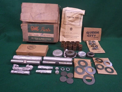 Nuevo de Lote Antiguo GMC King Pin Kit 602691 Años 40 Años 50 Camiones? AC100 AC-150 AC250 2 juegos 1 caja Foto 1 de 4