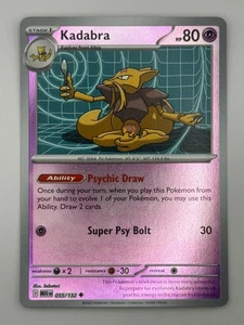 Kadabra 055/132 (NM) - Mega Evoluciones Holograma Inverso Poco Común - Imagen 1 de 2