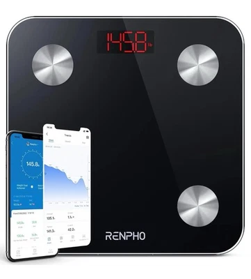 RENPHO Smart Scale Weight Body Digital Bluetooth Body Fat Scale Excellent Tested - Image 1 of 4